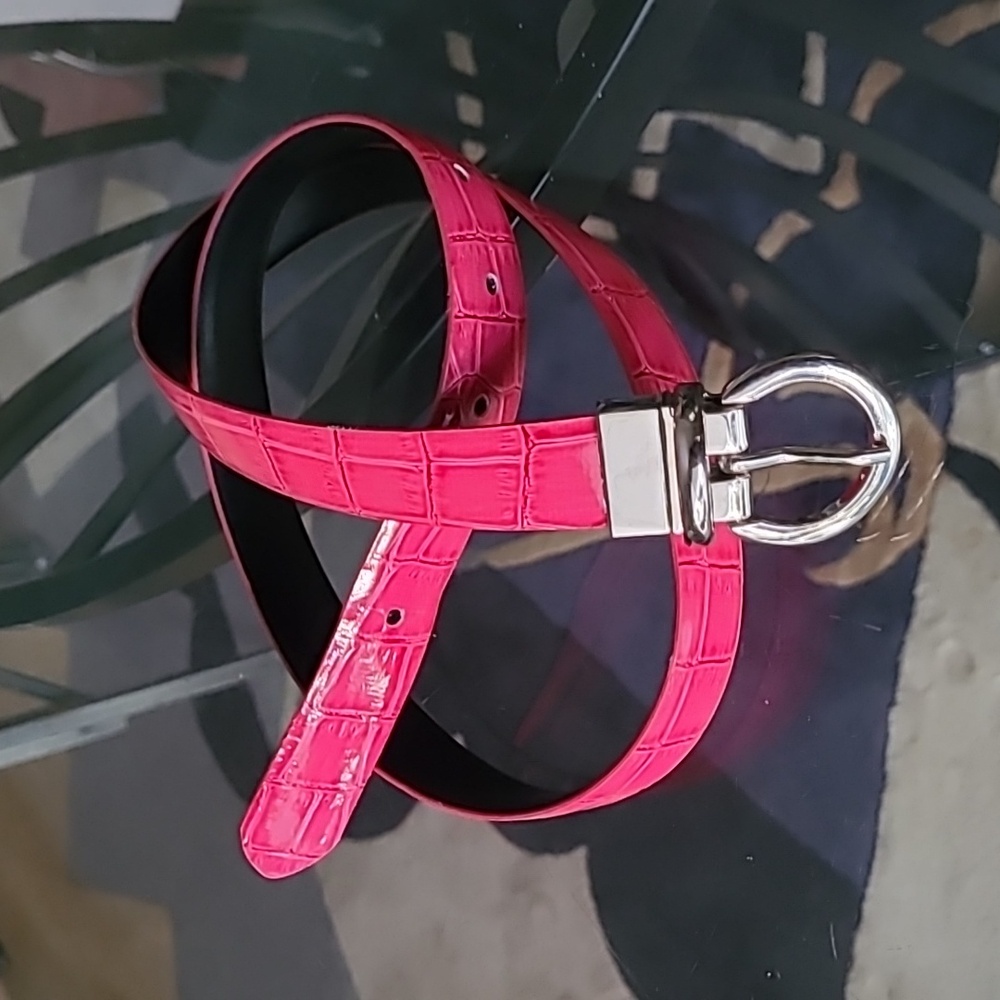 Lackered Pink Belt ❤️